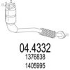 MTS 04.4332 Catalytic Converter